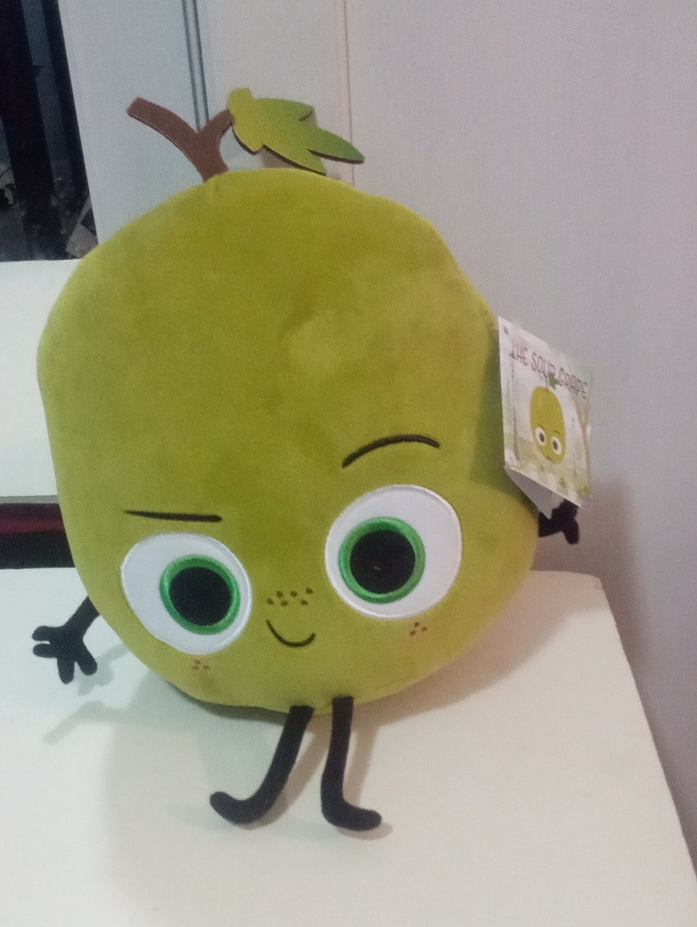 Sour Grape Fruit Character NWT Plush